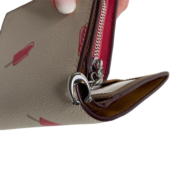 COACH Popsicle Print Snap Wallet - Picture 14 of 16